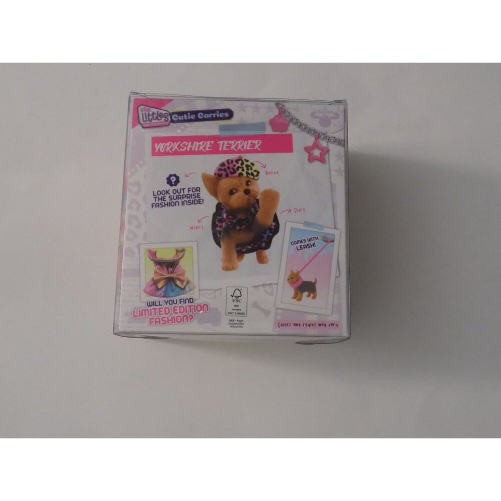 YORKSHIRE TERRIER Real Littles CUTIE CARRIES Poseable Puppy Dog - Picture 2 of 6